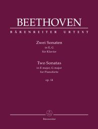 Piano Sonatas in E major & G major Op.14