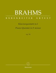 Piano Quintet in F minor Op.34 (Score & Parts)
