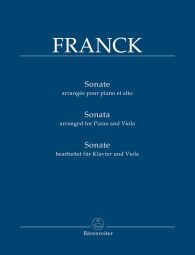 Sonata in A major for Viola & Piano