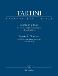 Sonata for Violin and Basso continuo in G minor "Devil's Trill"