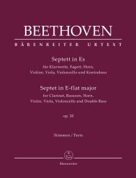 Septet in E-flat major Op.20 (Parts)
