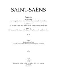 Septet in E-flat major Op.65 (Viola)