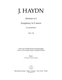 Symphony No.49 in F minor (La passione) (Hob.I:49) (Cello/Bass/Bassoon)