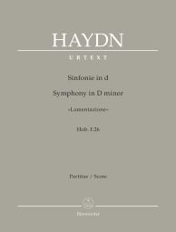 Symphony No.26 in D minor (Lamentazione) (Hob.I:26) (Full Score)