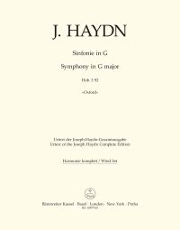 Symphony No.92 in G major (Oxford) (Hob I:92) (Wind Set)