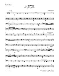 Symphony No.92 in G major (Oxford) (Hob I:92) (Bass)