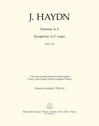 Symphony No.89 in F major (Hob.I:89) (Wind Set)