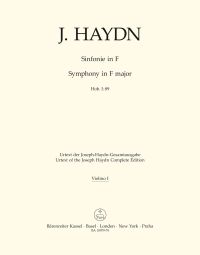Symphony No.89 in F major (Hob.I:89) (Violin I)