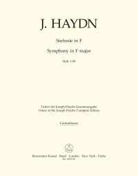 Symphony No.89 in F major (Hob.I:89) (Double Bass)
