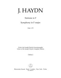 Symphony No.79 in F major (Hob.I:79) (Violin I)
