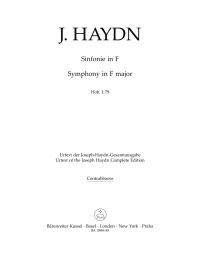 Symphony No.79 in F major (Hob.I:79) (Bass)
