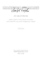 An die Entfernte (High Voice & Piano)