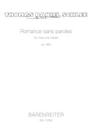 Romance sans paroles for Viola and Piano Op.66b