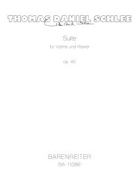 Suite for Violin and Piano Op.82