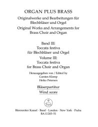 organ plus brass, Volume III (Wind score in C)