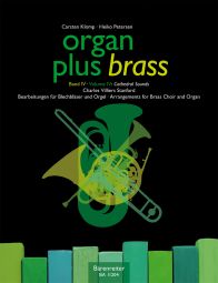 organ plus brass, Volume IV Cathedral Sounds (Organ Score with Wind Score in C)