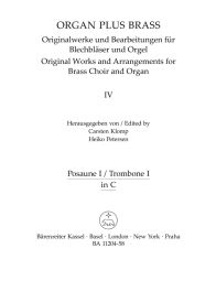 organ plus brass, Volume IV Cathedral Sounds (Trombone I)