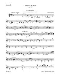 Oratorio de Noël Op.12 (Violin II)