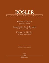 Concerto No.2 in E-flat major for Piano (Full Score)
