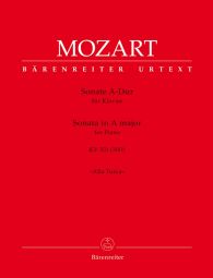 Piano Sonata in A major (K.331) with the Rondo Alla Turca