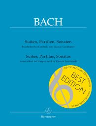 Suites, Partitas, Sonatas Transcribed for Harpsichord by Gustav Leonhardt