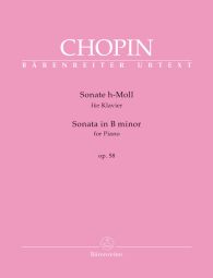 Sonata for Piano in B minor Op.58