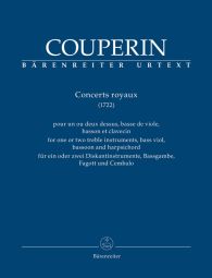 Concerts royaux 1722 (Performance Score & Parts)