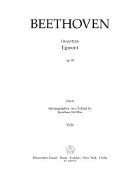 Overture Egmont for Orchestra Op.84 (Viola)