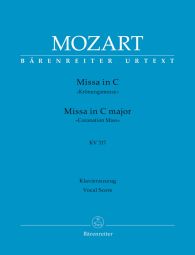 Mass in C major (K.317) (Coronation Mass) (Vocal Score)