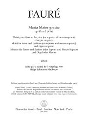 Maria Mater gratiæ Op.47/2 N 96