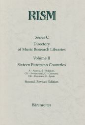 RISM C/2 Revised Single Vol