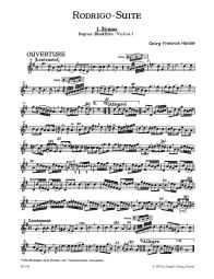 Rodrigo Suite (HWV 5) Violin I/Descant Recorder