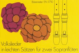 Twenty Folk Songs in Easy Settings for two Descant Recorder