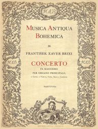 Organ Concerto in F major (Full Score)