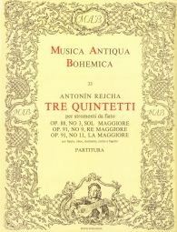Three Quintets for Wind (Op.88 & Op.91) (Full Score)