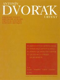 String Quartet No.4 in E minor B 19 (Parts)