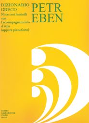 Greek Dictionary - Nine female choruses with harp or piano