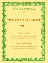 Suite in F major (Score & Parts)