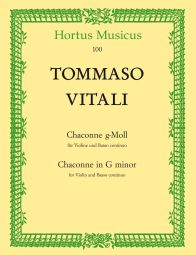 Chaconne in G minor for Violin & Basso continuo