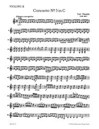 Concerto for Cello No. 3 in C major (Violin II)