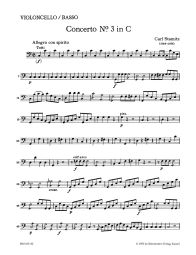 Concerto for Cello No. 3 in C major (Cello)