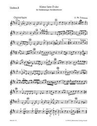 Little Suite in D major (Violin II)
