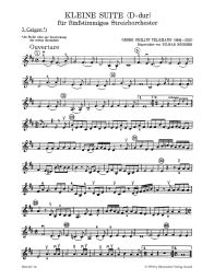 Little Suite in D major (Violin III)