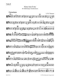 Little Suite in D major (Viola II)