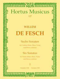 Six Sonatas Bk.I Nos.1-3 for Violin (Flute, Oboe) & Basso continuo