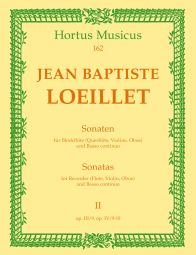 Sonatas for Recorder (Flute, Violin, Oboe) & Basso continuo II Op.3/9, Op.4/9-10