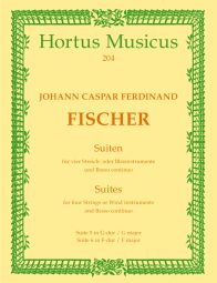Suites for four Strings or Wind Instruments and Basso continuo (Full Score & Parts)