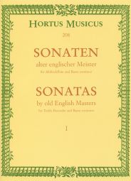 Sonatas by Old English Masters I (Treble Recorder & Basso continuo)