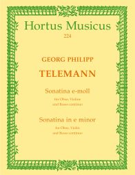 Sonatina in E minor (TWV 42: e5)