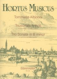 Trio Sonata in B minor Op.1/8 for Two Violins and Basso continuo (Score & Parts)